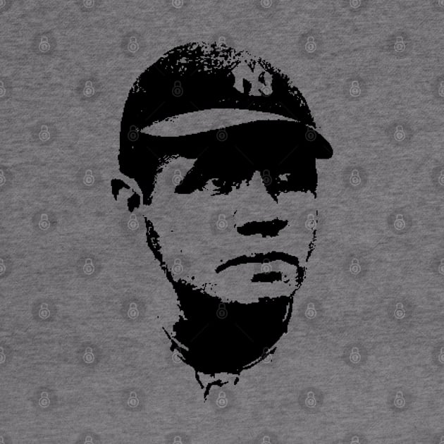 Babe Ruth Pop Art Portrait by phatvo